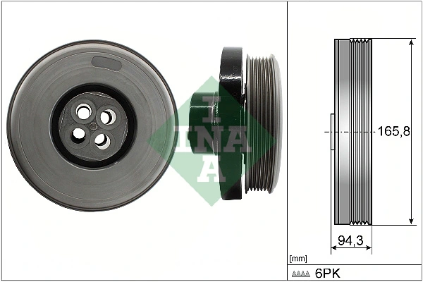 Belt Pulley, crankshaft
